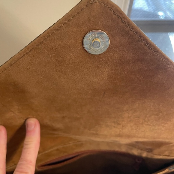 Vintage crocodile leather yellow purse-EXCELLENT condition-smoke/dog free - Picture 2 of 10